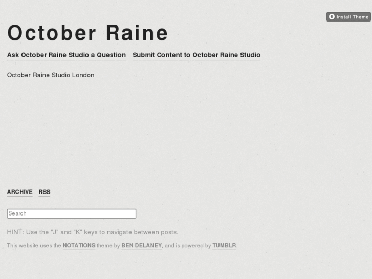 www.octoberraine.com