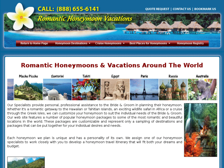 www.romantic-honeymoon-vacations.com