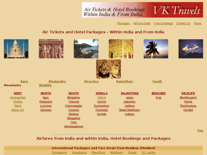 www.vktravels.com