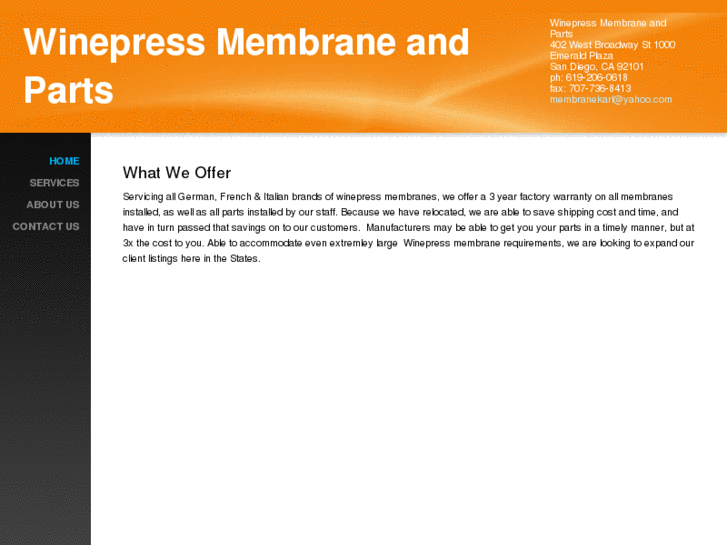 www.winepress-membraneandparts.com