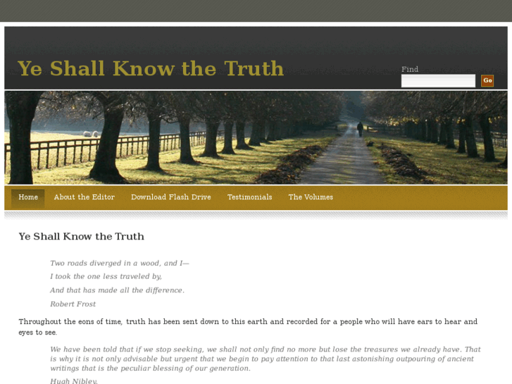 www.yeshallknowthetruth.com