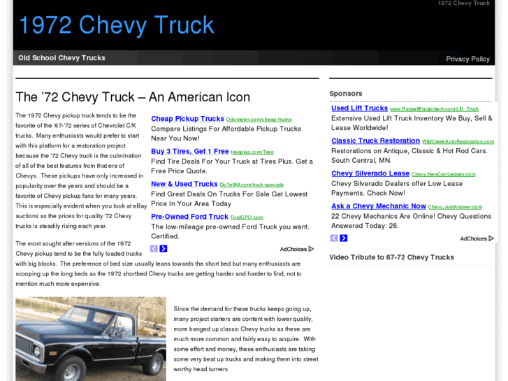 www.1972chevytruck.com