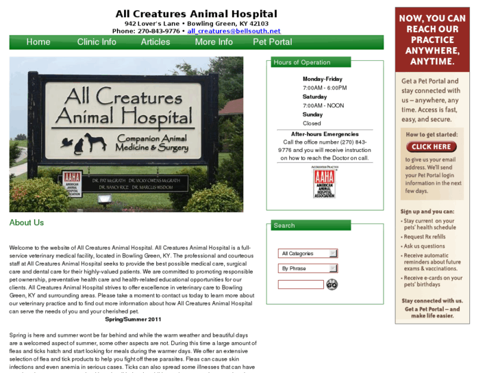 www.allcreaturesanimalhosp.com