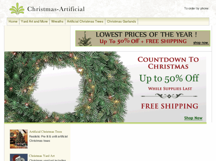 www.christmasartificial.com