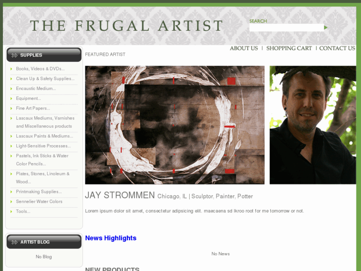 www.frugalartist.com