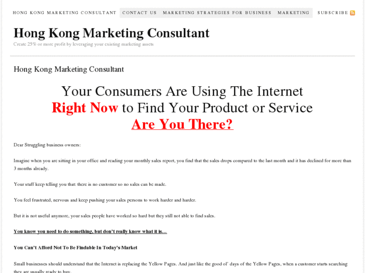 www.hongkongmarketingconsultant.com