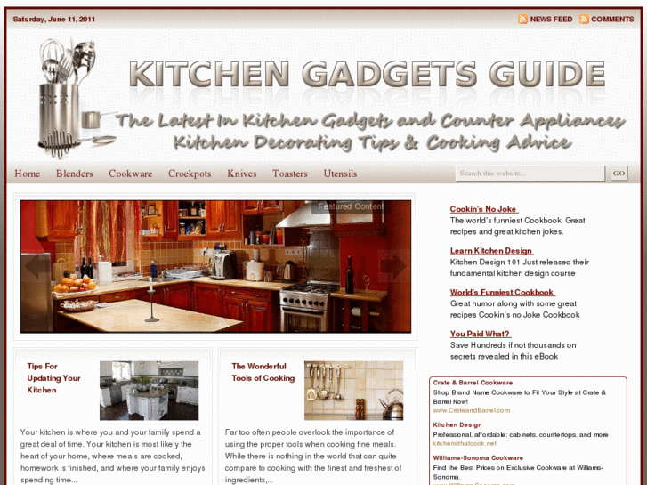 www.kitchengadgetsguidebyhj.com