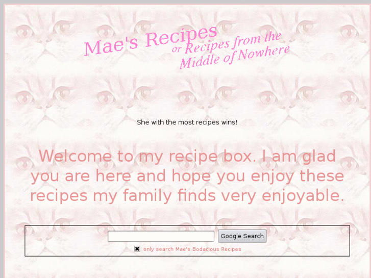 www.maesrecipes.com