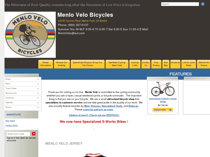 www.menlovelobicycles.com