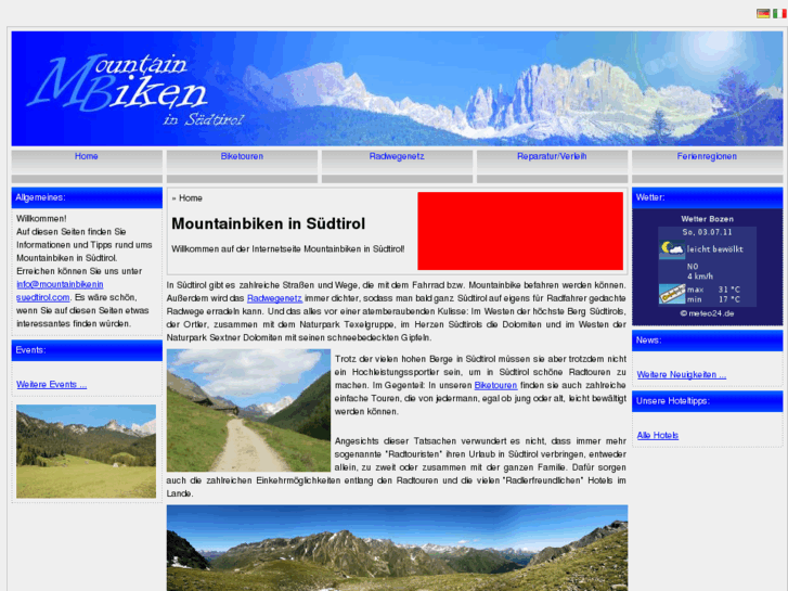 www.mountainbikeninsuedtirol.com