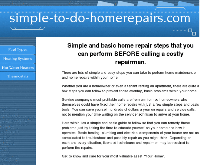 www.simple-to-do-homerepairs.com