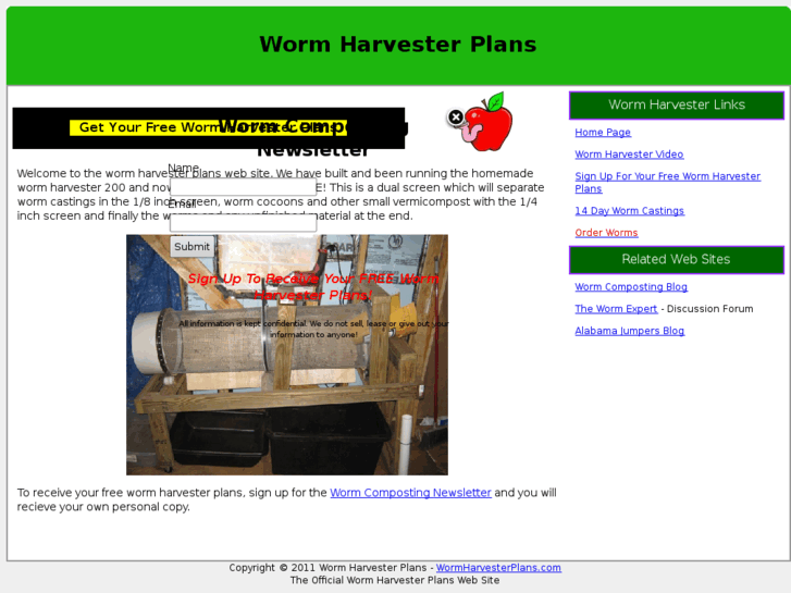 www.wormharvesterplans.com