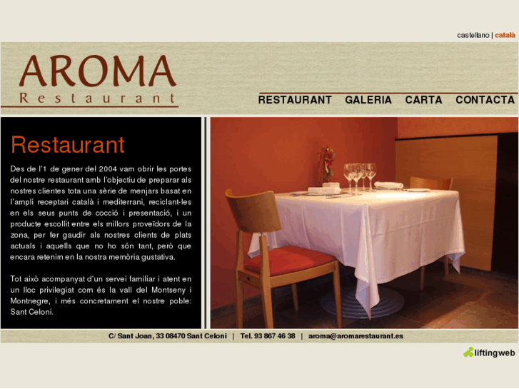 www.aromarestaurant.es