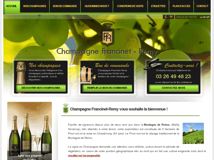 www.champagnefrancinetremy.com