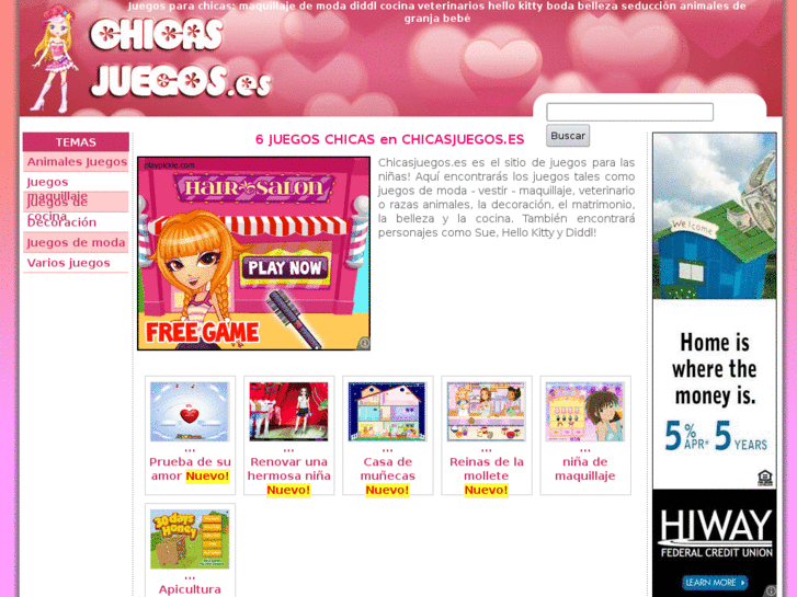 www.chicasjuegos.es