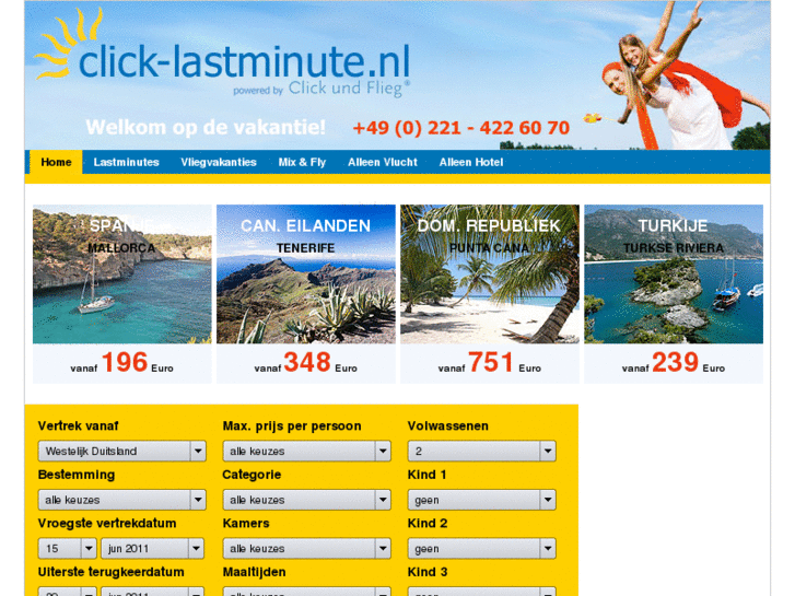 www.click-lastminute.nl