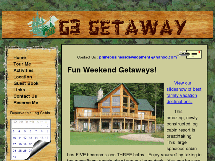 www.g3getaway.com