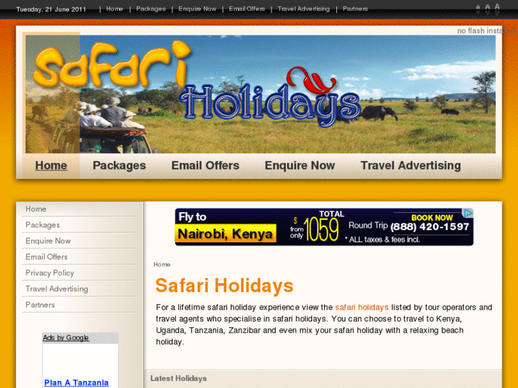 www.holidays-safari.com