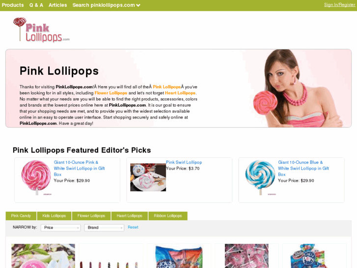 www.pinklollipops.com