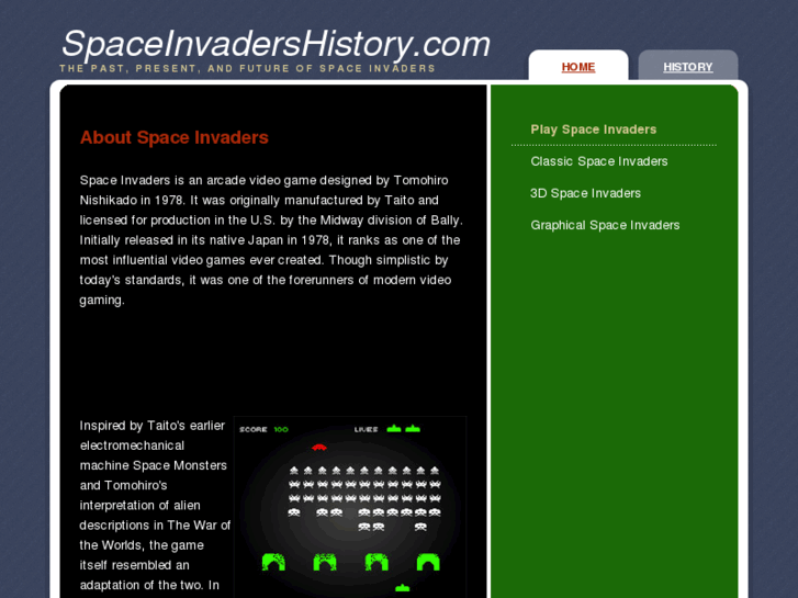 www.spaceinvadershistory.com