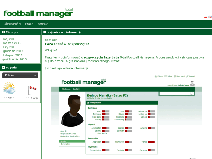 www.totalfootballmanager.net