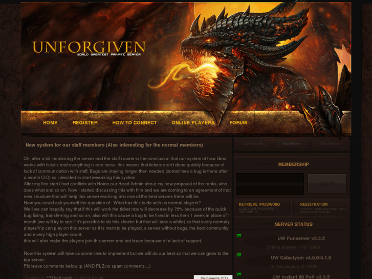 www.unforgivenwow.com