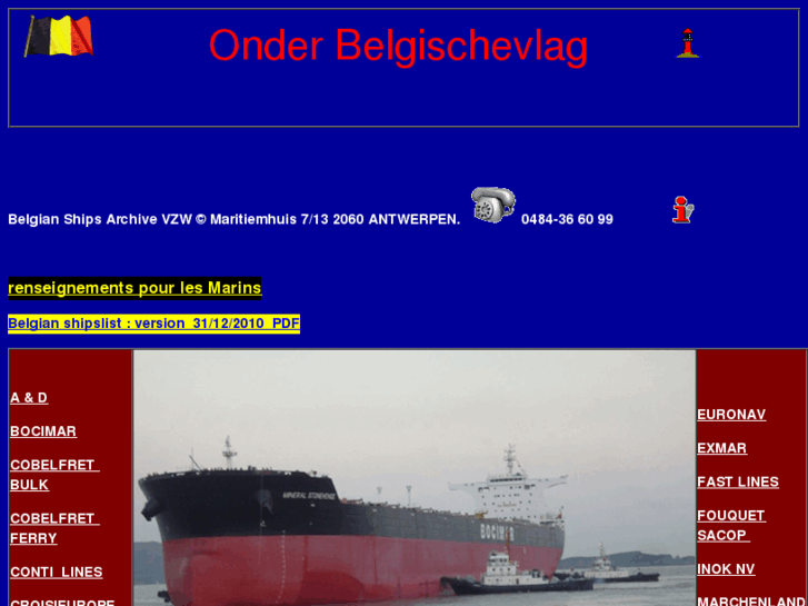 www.belgian-ships.be