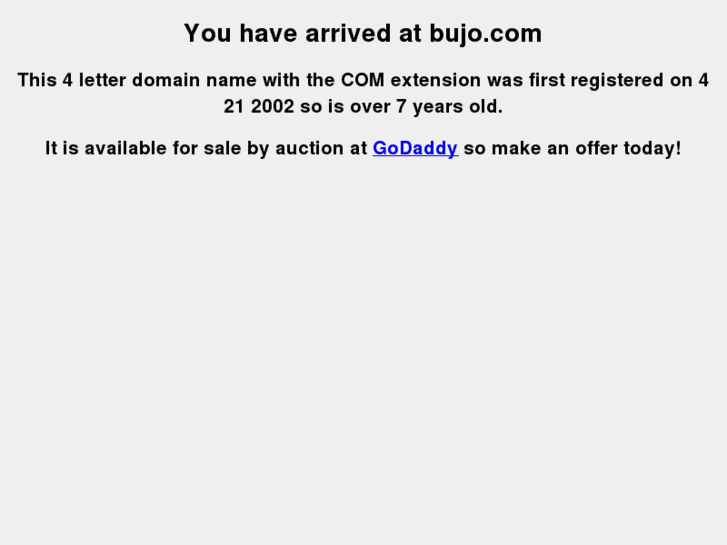 www.bujo.com