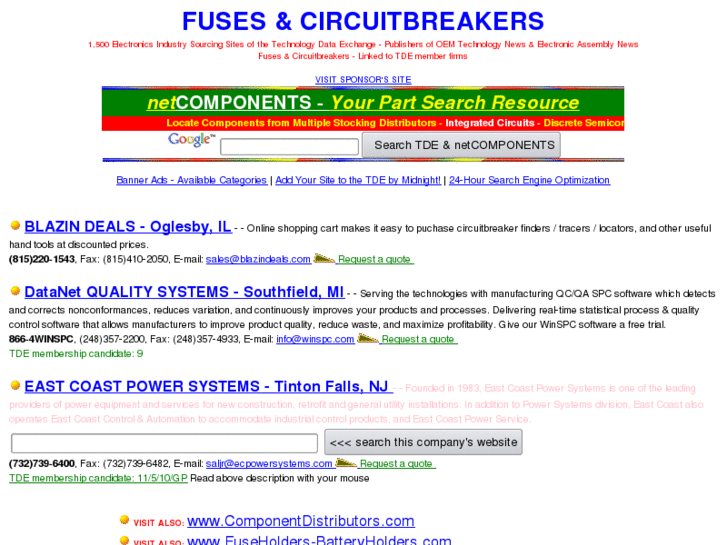 www.fusesandcircuitbreakers.com