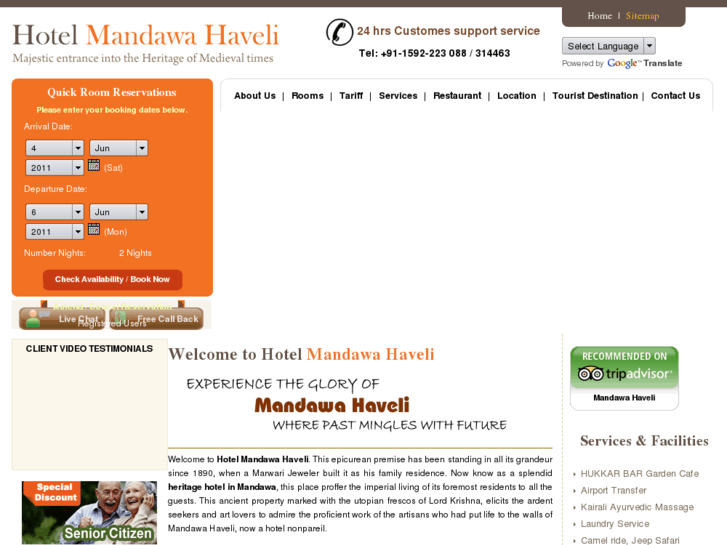 www.hotelmandawa.com