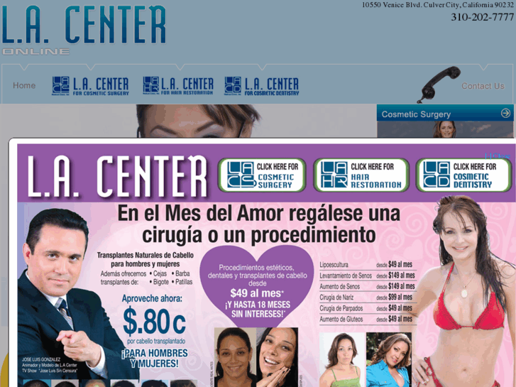 www.lacenteronline.com