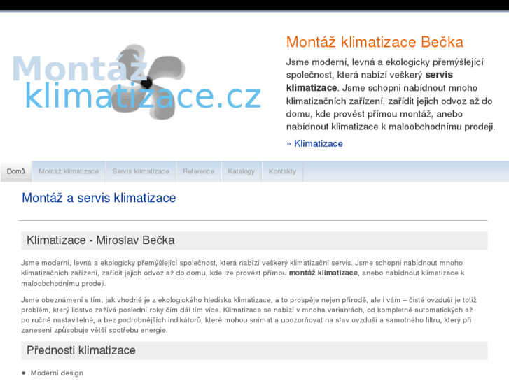 www.montazklimatizace.cz