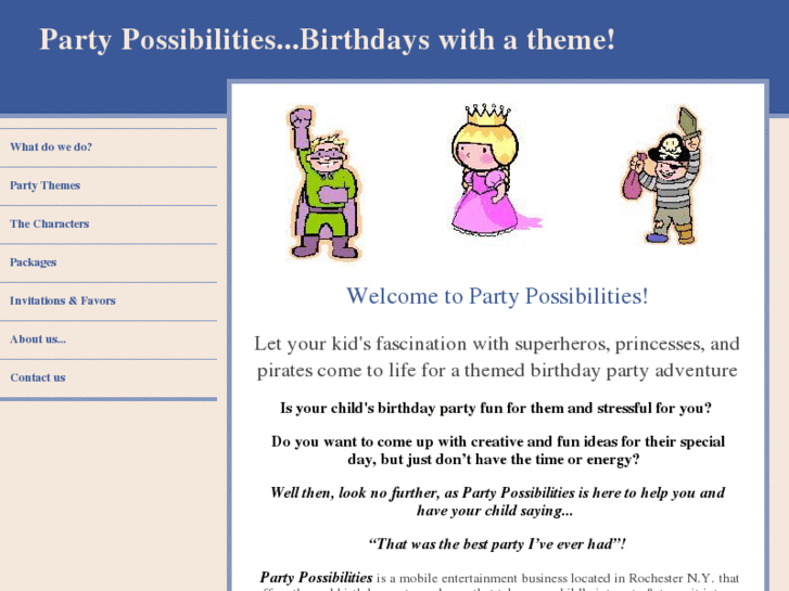 www.mypartypossibilities.com