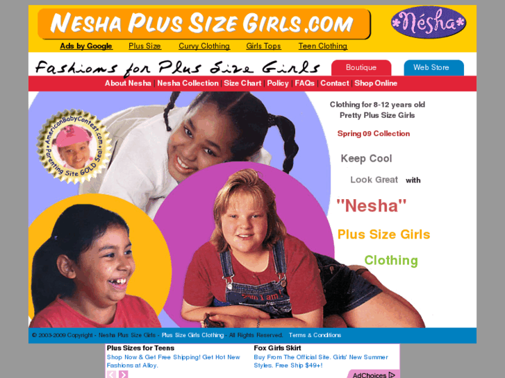 www.neshaplussizegirls.com