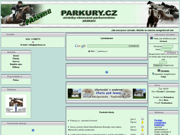 www.parkury.cz