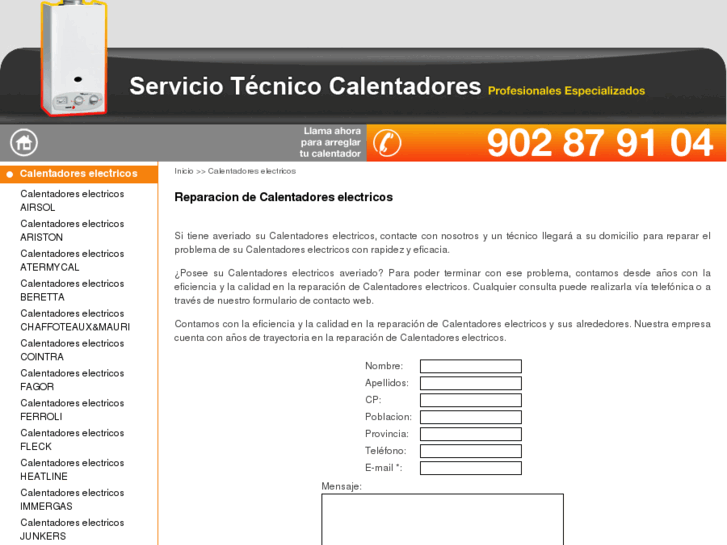 www.serviciotecnico-calentadores.es