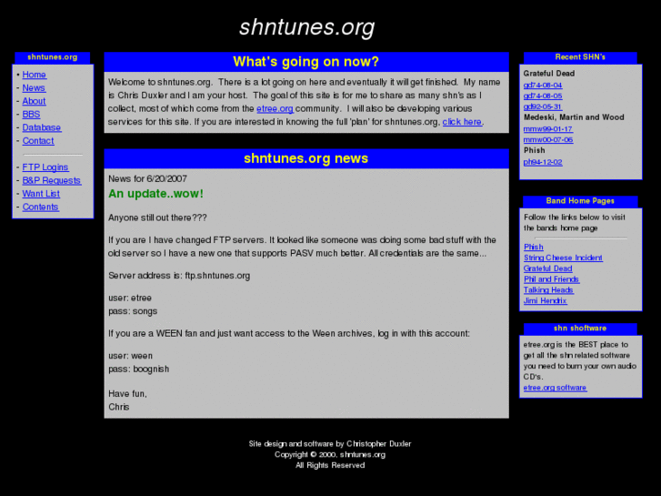 www.shntunes.org