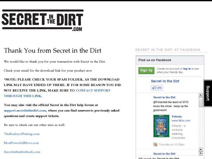 www.thesecretinthedirt.com