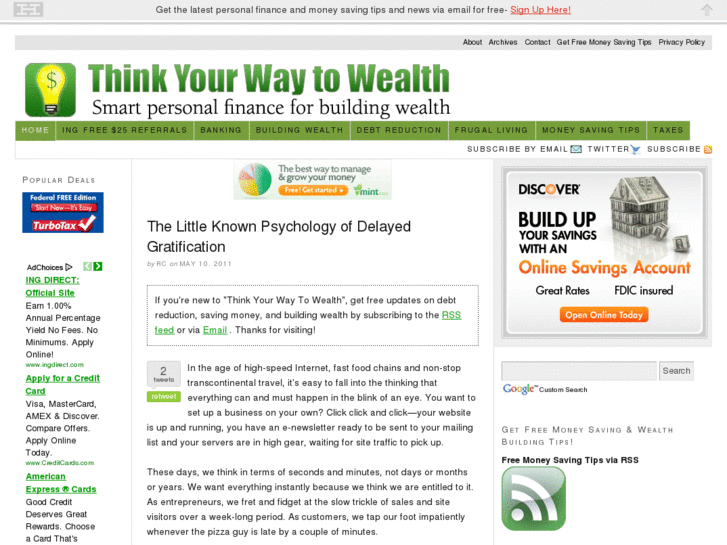 www.thinkyourwaytowealth.com