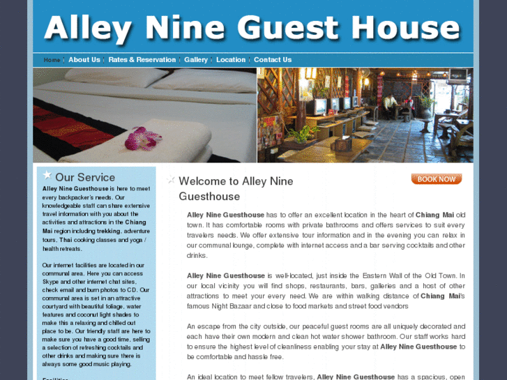 www.alleynineguesthouse.com