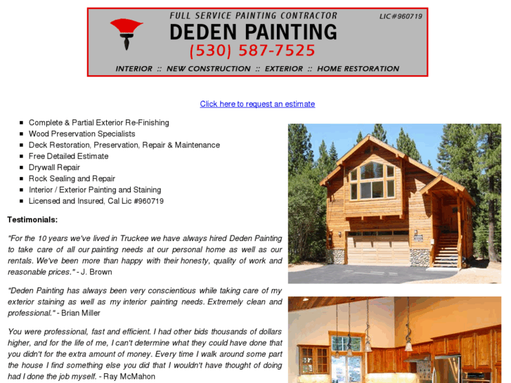 www.dedenpainting.com