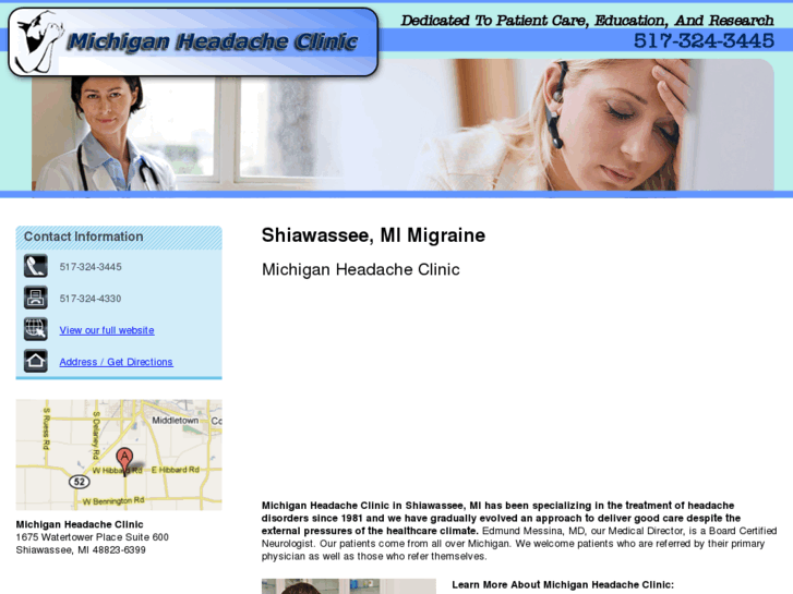 www.headachecliniclansingmi.com