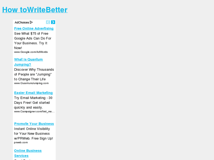 www.how-to-write-better.com
