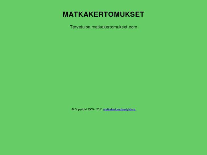 www.matkakertomukset.net