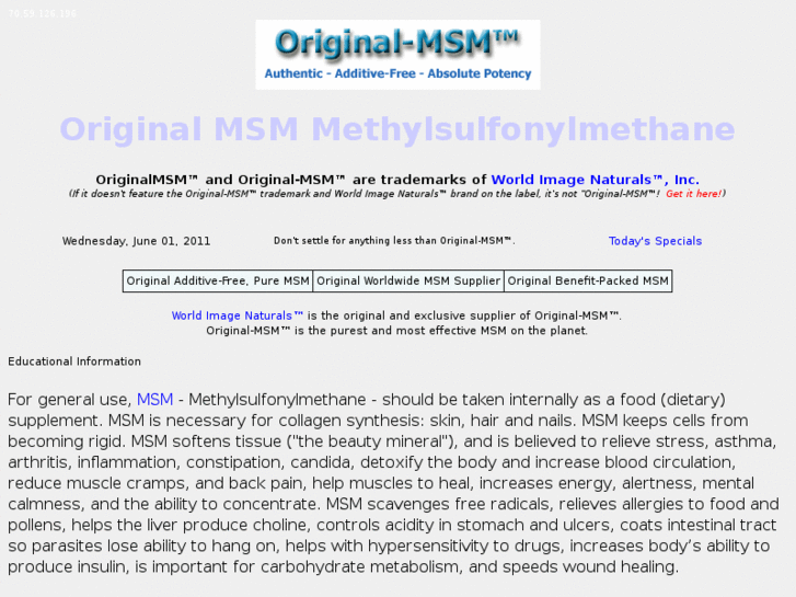 www.methylsulfonylmethane-msm.com