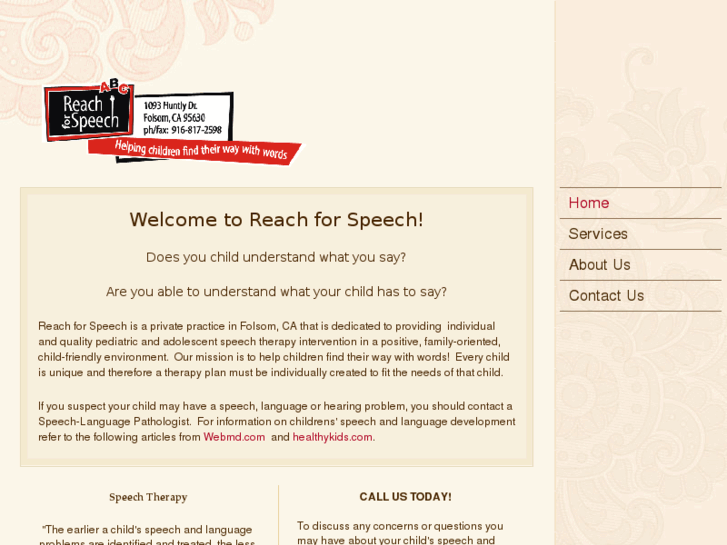 www.reachforspeech.net