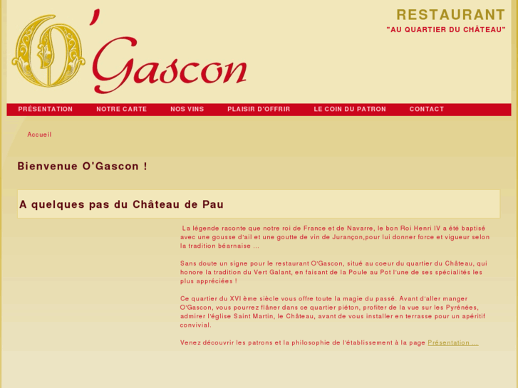 www.restaurant-ogascon-pau.com