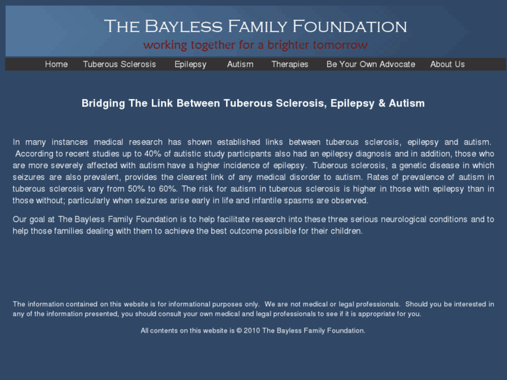 www.thebaylessfoundation.org