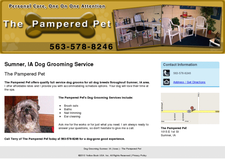 www.thepamperedpetdoggrooming.com