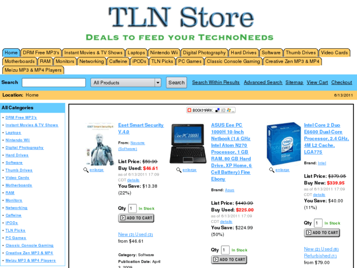 www.tlnstore.com